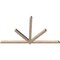 Ekena Millwork Kennewick Smooth Timber Gable Bracket, Douglas Fir, 96"W x 56"H x 3 1/2"D x 3 1/2"F, 14/12 Pitch GBW096X56X0404KEN00SDF - alternate 5